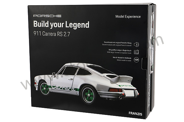 99A001062454 - 911 CARRERA 2.7 RS 1/24 SCALE MODEL CAR WITH ENGINE SOUND (ENGLISH & GERMAN) for Porsche 