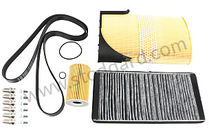 MAINTENANCE KIT - BOXSTER 986 3.2S 2004 (SPECIAL MODEL 50 YEARS SPYDER: WITHOUT AIR CONDITIONING AND CABIN FILTER WITH ACTIVATED CHARCOAL)  (99A001063238)