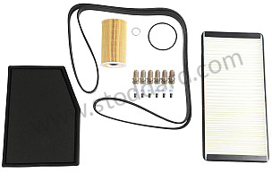 MAINTENANCE KIT - BOXSTER 986 2.7L / 3.2S 2002-2004 (MODEL WITH AIR CONDITIONING AND CABIN FILTER WITHOUT ACTIVATED CHARCOAL)  (99A001063243)