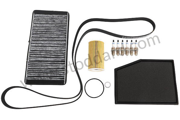 99A001063244 - MAINTENANCE KIT - BOXSTER 986 2.7L / 3.2S 2002-2004 (MODEL WITHOUT AIR CONDITIONING AND CABIN FILTER WITH ACTIVATED CHARCOAL) for Porsche Boxster 986 97-04 &bull; 2004 &bull; Boxster 2.7 &bull; Cabrio &bull; Automatic Gearbox