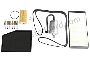 MAINTENANCE KIT - BOXSTER 986 2.5L 97-99 (MODEL WITH AIR CONDITIONING AND CABIN FILTER WITHOUT ACTIVATED CHARCOAL)  (99A001063251)