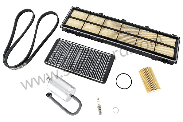 99A001063259 - MAINTENANCE KIT - 997 GT3 RS 3.8 2011 (MODEL WITHOUT AIR CONDITIONING) for Porsche 997 Gt3 / Gt3-2 &bull; 2011 &bull; 997 Gt3 Rs 3.8 &bull; Coupe &bull; Manual Gearbox, 6 Speed