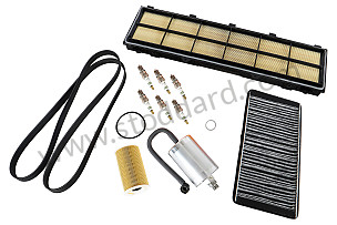 MAINTENANCE KIT - 997 GT3 RS 3.8 2011 (MODEL WITH AIR CONDITIONING)  (99A001063261)