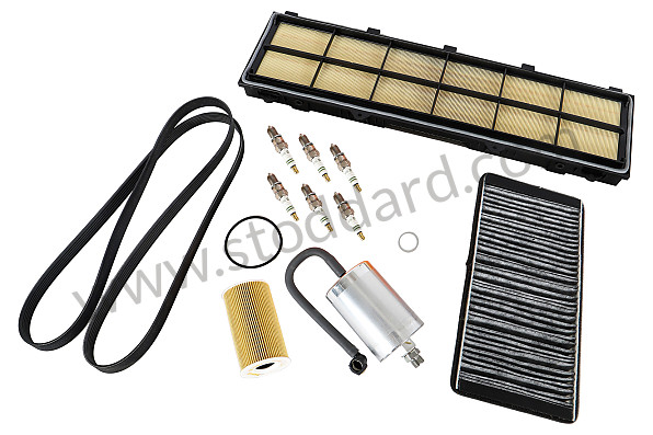 99A001063261 - MAINTENANCE KIT - 997 GT3 RS 3.8 2011 (MODEL WITH AIR CONDITIONING) for Porsche 997 Gt3 / Gt3-2 &bull; 2011 &bull; 997 Gt3 Rs 3.8 &bull; Coupe &bull; Manual Gearbox, 6 Speed