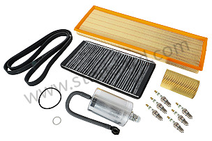 MAINTENANCE KIT - 996 GT3 RS 2004 (MODEL WITH AIR CONDITIONING AND CABIN FILTER WITH ACTIVATED CHARCOAL)  (99A001063270)
