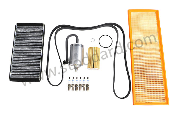 99A001063274 - MAINTENANCE KIT - 996 GT3 1999-2005 (MODEL WITH AIR CONDITIONING AND CABIN FILTER WITH ACTIVATED CHARCOAL) for Porsche 996 Gt3 / Gt3-1 &bull; 2000 &bull; 996 Gt3 &bull; Coupe &bull; Manual Gearbox, 6 Speed