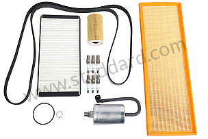 MAINTENANCE KIT - 996 GT3 1999-2005 (MODEL WITH AIR CONDITIONING AND CABIN FILTER WITHOUT ACTIVATED CHARCOAL)  (99A001063275)
