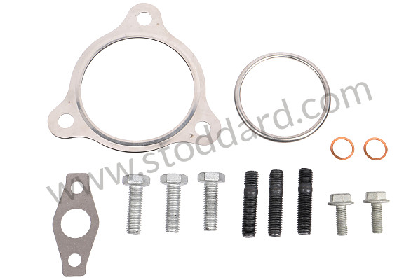 99A001063708 - COMPRESSOR MOUNTING KIT for Porsche Cayenne 957 07-10 &bull; 2009 &bull; Cayenne Diesel &bull; Automatic Gearbox