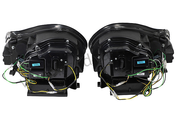 99A001064184 - FRONT HEADLIGHTS WITH LED INDICATOR for Porsche Cayenne 955 03-06 &bull; 2003 &bull; Cayenne S V8 &bull; Manual Gearbox, 6 Speed