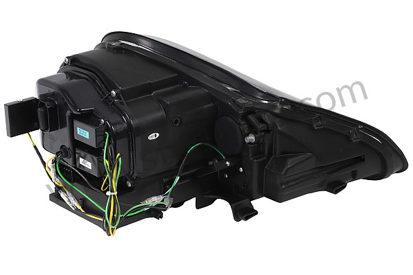 99A001064185 - BLACK FRONT HEADLIGHTS WITH LED INDICATOR for Porsche Cayenne 955 03-06 &bull; 2003 &bull; Cayenne V6 &bull; Manual Gearbox, 6 Speed