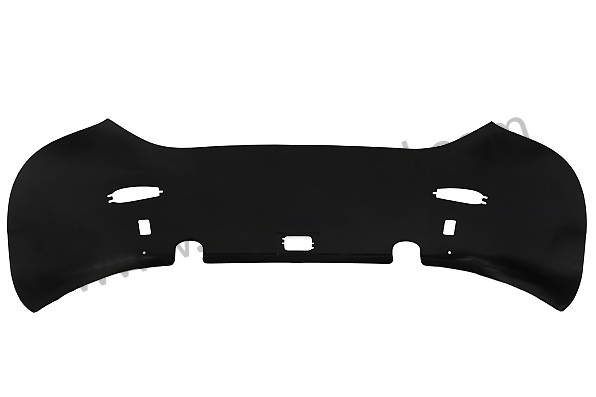 99A001064725 - REAR PART CENTRAL BODYWORK 356 BT6 AND C COUPE WITH 20 MM LESS AT THE TOP for Porsche 356C &bull; 1963 &bull; 2000 Carrera Gs (587/1) &bull; Coupe C &bull; Manual Gearbox, 4 Speed