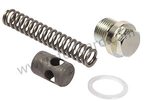 OIL PRESSURE VALVE KIT 911 65-73 ON LEFT OR RIGHT ENGINE CRANKCASE  (99A001066048)
