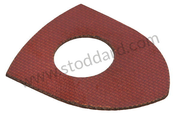 99A001067242 - CORK HOOD EMBLEM SEAL / LINING WITH RIVETS for Porsche 