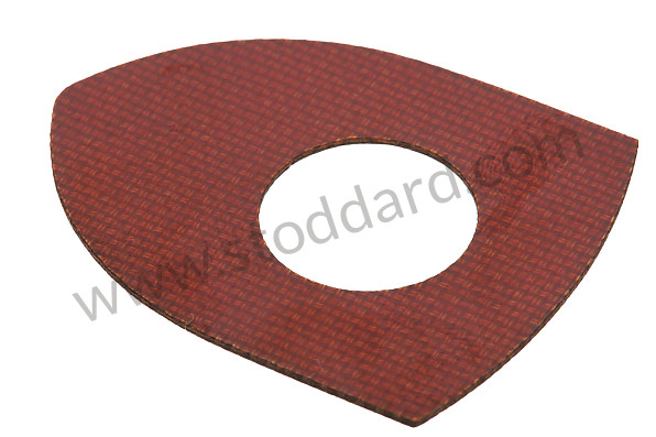 99A001067242 - CORK HOOD EMBLEM SEAL / LINING WITH RIVETS for Porsche 