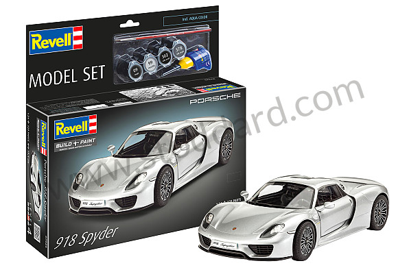 99A001070281 - COMPLETE MODEL KIT 918 SPYDER (SCALE 1/24) for Porsche 