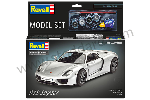 99A001070281 - COMPLETE MODEL KIT 918 SPYDER (SCALE 1/24) for Porsche 