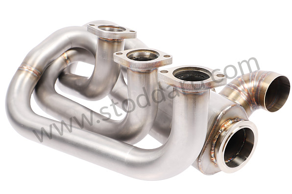 99A001075942 - 44.5MM STAINLESS STEEL EXCHANGER KIT for Porsche 911 70-73 &bull; 1973 &bull; 2.4T-E &bull; Targa &bull; Automatic Gearbox