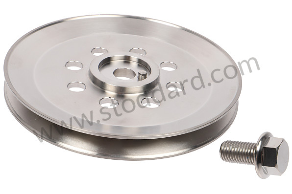 99A001076555 - TITANIUM CRANKSHAFT PULLEY for Porsche 911 78-83 &bull; 1978 &bull; 3.0Sc &bull; Targa &bull; Automatic Gearbox