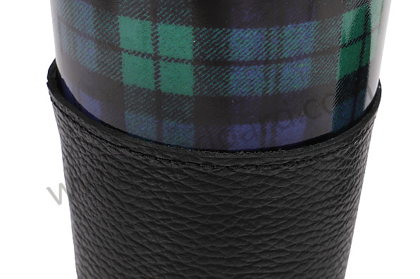 99A001076710 - BLUE/GREEN TARTAN TAKEAWAY COFFEE CUP for Porsche 