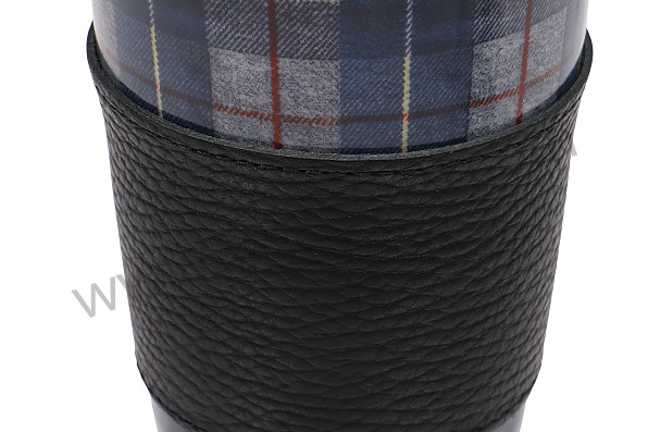 99A001076711 - BLUE TARTAN TAKEAWAY COFFEE CUP for Porsche 