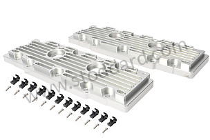 LOWER ROCKER COVER PAIR / SILVER / SILVER / ALUMINIUM (99A001078647)
