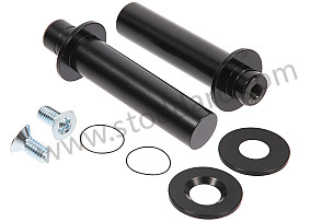 TITANIUM CHAIN TENSIONER AXLE FOR ALUMINUM CRANKCASE KIT  (99A001078652)