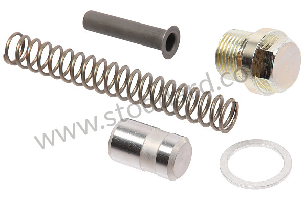 99A001078823 - 911 78-89 OIL PRESSURE VALVE KIT ON RIGHT ENGINE CRANKCASE for Porsche 911 78-83 &bull; 1978 &bull; 3.0Sc &bull; Coupe &bull; Manual Gearbox, 5 Speed