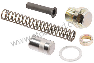 OIL PRESSURE VALVE KIT 964 993 ON RIGHT ENGINE CRANKCASE  (99A001078824)