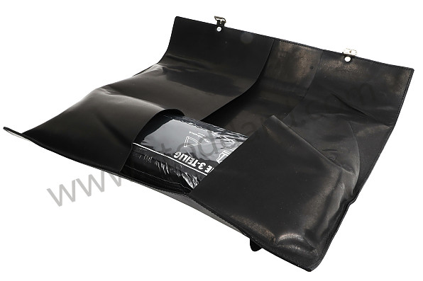 99A001078852 - Reutter Recaro Classic First Aid Kit Case with Straps - Pepita Black and White for Porsche 