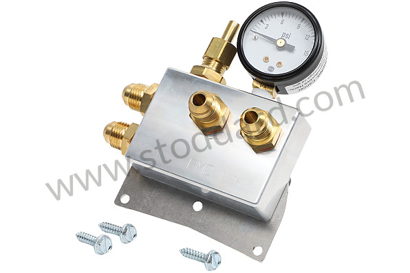 99A001078903 - FUEL PRESSURE CONTROL UNIT WITH AN-6 FITTINGS for Porsche 911 65-69 &bull; 1969 &bull; 2.0T &bull; Coupe &bull; Manual Gearbox, 5 Speed