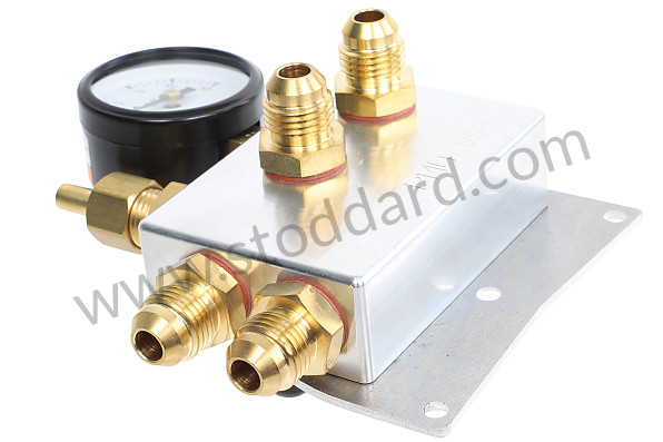 99A001078903 - FUEL PRESSURE CONTROL UNIT WITH AN-6 FITTINGS for Porsche 911 65-69 &bull; 1969 &bull; 2.0T &bull; Coupe &bull; Manual Gearbox, 5 Speed