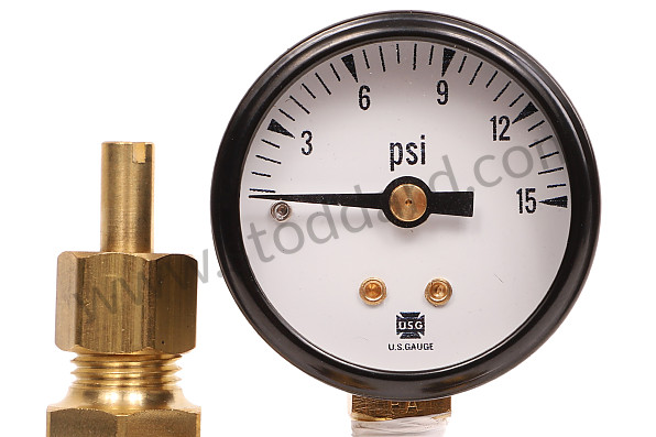 99A001078903 - FUEL PRESSURE CONTROL UNIT WITH AN-6 FITTINGS for Porsche 911 65-69 &bull; 1969 &bull; 2.0T &bull; Coupe &bull; Manual Gearbox, 5 Speed