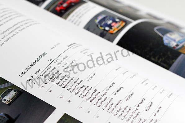 99A001078907 - Carrera RS Book: Limited and Numbered Edition - English Version for Porsche 