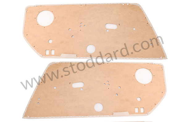 99A001080486 - DOOR PANEL PAIR for Porsche 911 74-77 + 912E &bull; 1976 &bull; 912E &bull; Coupe &bull; Manual Gearbox, 5 Speed