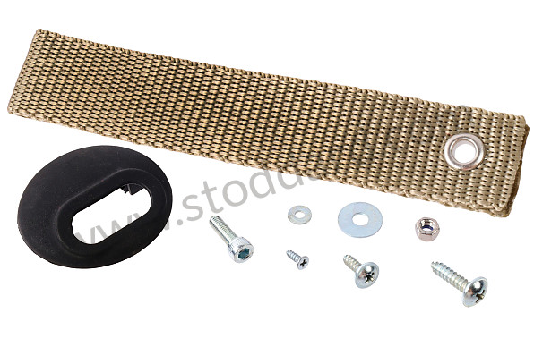99A001080499 - COMPLETE HANDLE KIT 964 RS 92 FOR 911 (FOR PANEL P 592580) for Porsche 911 74-77 + 912E &bull; 1975 &bull; 2.7S &bull; Coupe &bull; Automatic Gearbox