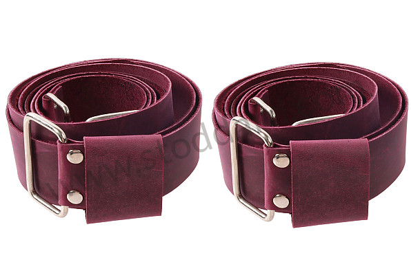 99A001080516 - LUGGAGE STRAP 356 / 912 / 911 65-73 THE COMPLETE KIT for Porsche 