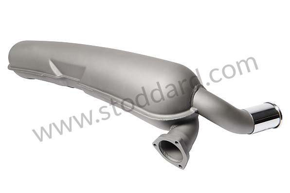 99A001082976 - EXHAUST SILENCER DANSK for Porsche 911 74-77 + 912E &bull; 1976 &bull; 2.7 &bull; Coupe &bull; Automatic Gearbox