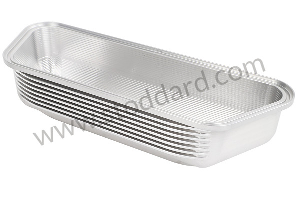 99A001083115 - ALUMINUM VALVE COVER KIT for Porsche 356B T5 &bull; 1959 &bull; 1600 (616/1 T5) &bull; Cabrio B T5 &bull; Manual Gearbox, 4 Speed