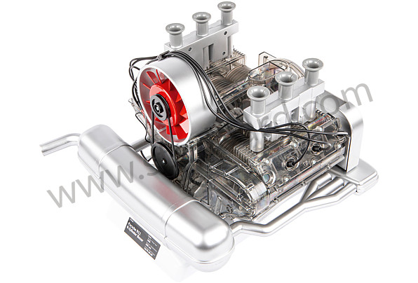 99A001083258 - 1/3 SCALE 911 ENGINE WITH SOUND AND ENGINE MOTION (ENGLISH & GERMAN) - NEW VERSION for Porsche 