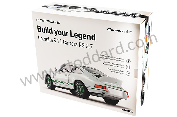 99A001083259 - 911 CARRERA 2.7 RS 1/24 SCALE MODEL WITH ENGINE SOUND (ENGLISH & GERMAN) - NEW VERSION for Porsche 