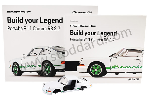 99A001083259 - 911 CARRERA 2.7 RS 1/24 SCALE MODEL WITH ENGINE SOUND (ENGLISH & GERMAN) - NEW VERSION for Porsche 