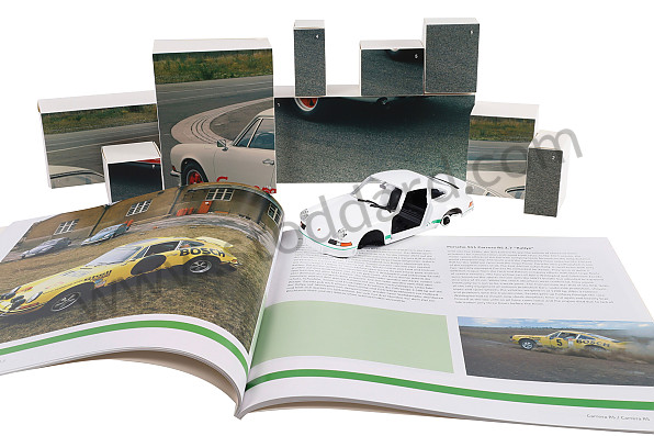 99A001083259 - 911 CARRERA 2.7 RS 1/24 SCALE MODEL WITH ENGINE SOUND (ENGLISH & GERMAN) - NEW VERSION for Porsche 