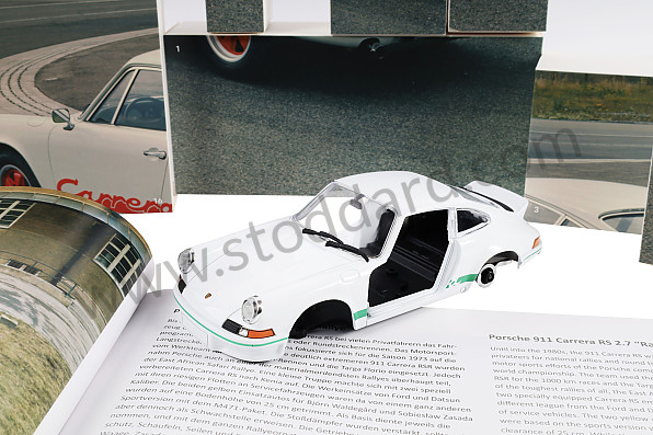 99A001083259 - 911 CARRERA 2.7 RS 1/24 SCALE MODEL WITH ENGINE SOUND (ENGLISH & GERMAN) - NEW VERSION for Porsche 