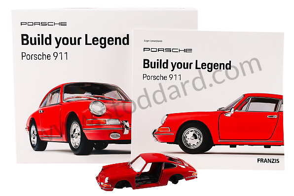 99A001083260 - 911 RED 1/24 SCALE MODEL WITH ENGINE SOUND AND LED (ENGLISH & GERMAN) for Porsche 