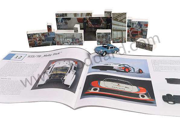 99A001083261 - 911 CLASSIC (1963) BLUE ADVENT CALENDAR 1/43 SCALE WITH ENGINE SOUND (ENGLISH & GERMAN) for Porsche 