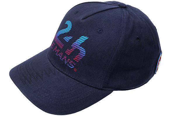 99A001083334 - 24H LE MANS LOGO CAP OFFICIAL PRODUCT - NAVY BLEU for Porsche 