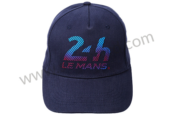 99A001083334 - 24H LE MANS LOGO CAP OFFICIAL PRODUCT - NAVY BLEU for Porsche 