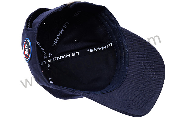 99A001083334 - 24H LE MANS LOGO CAP OFFICIAL PRODUCT - NAVY BLEU for Porsche 
