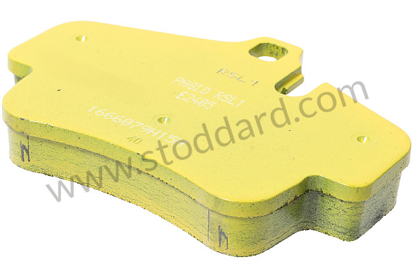 99A001083349 - PAGID YELLOW FRONT BRAKE PADS for Porsche 