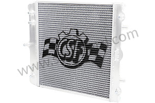 CSF FRONT ALUMINUM HIGH-PERFORMANCE RADIATOR FRONT (99A001083354)